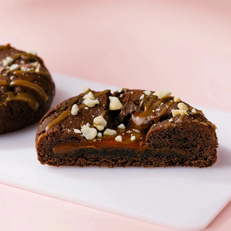 Cookies с солёной карамелью
