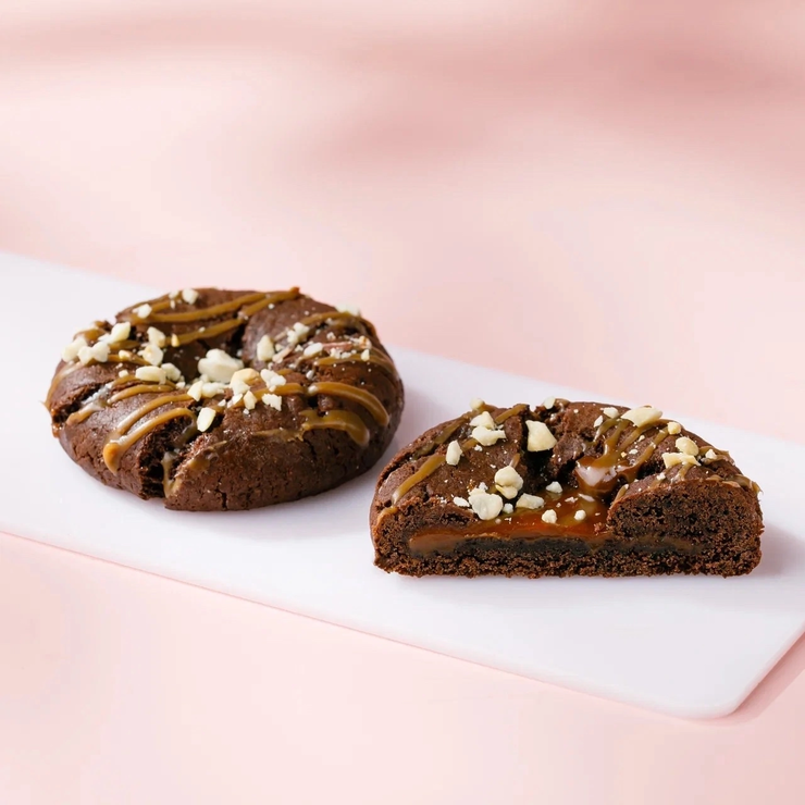 Cookies с солёной карамелью