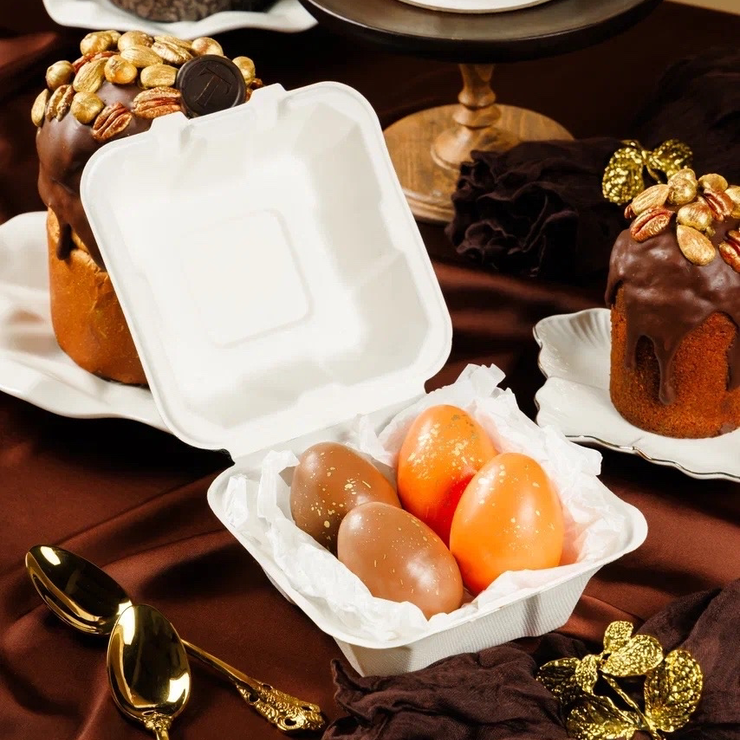 Набор пирожных "Кокос-маракуйя"