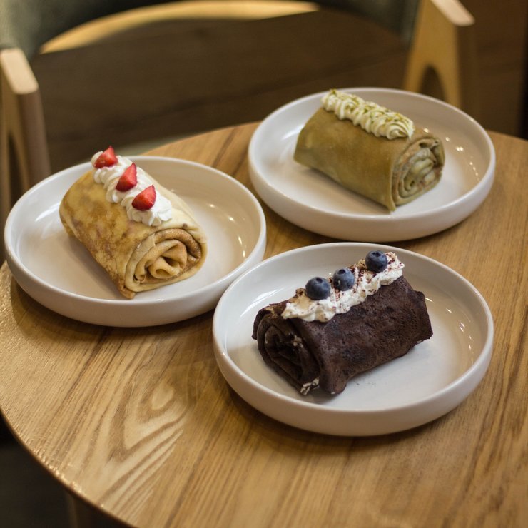 Блинный рулет "Тирамису"